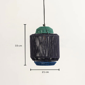 Wada โคมไฟแขวนแบบเชือกทอสองโทนโคมไฟแขวน - Product Image 2