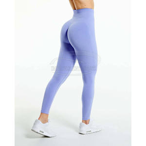 Nuevas mallas de yoga para mujer a la moda, mallas deportivas informales de cintura media, venta al por mayor en línea, fabricadas en Pakistán - Product Image 2
