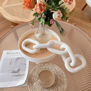 Cadena Decorativa de Madera con Nudos, Estilo Rústico, para Mesa de Centro - Product Image 4