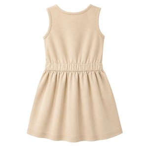 Robes d'école confortables en coton extensible mélangé pour enfants, uniformes pour tout-petits et grandes filles, robe pull avec poches - Product Image 4