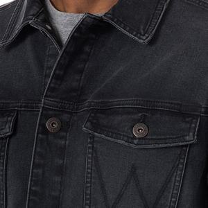 Veste en jean pour homme de haute qualité, style vintage, automne-hiver, 100% coton, vente en gros - Product Image 4