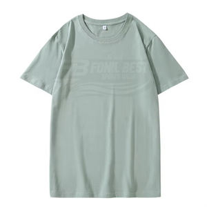 T-shirts pour hommes, vêtements décontractés, imprimés par transfert thermique, tissu en coton respirant, 180 grammes, coupe classique, service OEM - Product Image 3