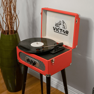 Centro Musicale Radio Domestico 5-in-1 Victor Andover con Gambe Regolabili in Altezza - Product Image 5