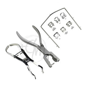 Instruments professionnels de barrage en caoutchouc pour traitement dentaire, en acier inoxydable, réutilisables, de précision, vente en gros usine - Product Image 4