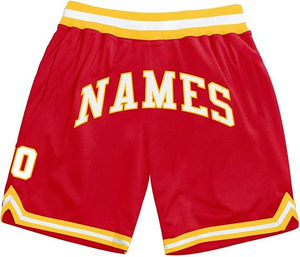 High Quality <b>Men's</b> Basketball Shorts 100% Polyester Lightweight Quick dry Elastic Waist Breathable Gradient Colors Custom Logo - Product Image 5