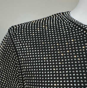 Camiseta de Hombre 100% Algodón con Pedrería, Cuello Redondo, Estilo Casual Urbano, Manga Corta - Product Image 4