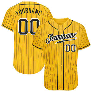 Camisetas Negras de Béisbol con Logotipo Sublimado y Bordado, Ropa Urbana para Hombre, Camisetas de Béisbol con Botones Personalizadas - Product Image 3