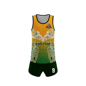 Camiseta de Rugby para Hombre, Talla Grande, Transpirable, Manga Corta, Uniforme de Fútbol con Estampado Completo, Venta al Por Mayor OEM - Product Image 2