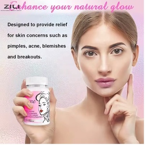 Complément anti-acné pour la peau, capsules végétaliennes contre l'acné, pour peaux grasses, éclaircissant la mélanine, capsules blanchissantes pour la peau - Product Image 2