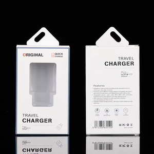 Chargeur universel PD 3.0 à charge rapide, emballage en carton écologique de type dossier pour chargeurs universels - Product Image 1