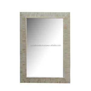 Suministro directo de fábrica, espejo con incrustaciones de hueso de diseño moderno hecho a medida para decoración de pared elegante, hogares, oficinas, cantidad a granel disponible - Product Image 4