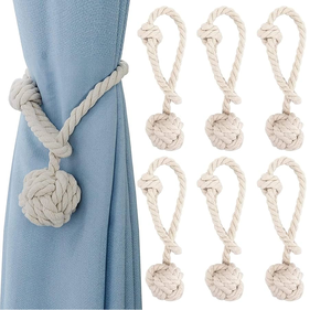 ที่รัดม่านเชือกตกแต่งบ้าน ห้องนอน สำนักงาน ที่รัดม่านดีไซน์ทันสมัย ขายดี - Product Image 6