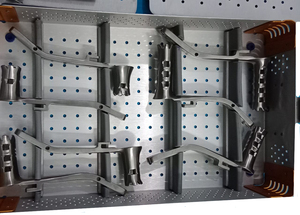 Kit d'instruments chirurgicaux orthopédiques pour discectomie lombaire Caspar, avec rétracteur, certifié CE, fonctionnement manuel - Product Image 5