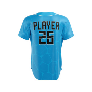 Camisetas de Béisbol Personalizadas para Mujeres Adultas, Tejido de Malla Transpirable, Secado Rápido, Antibacterianas, Estampado en Relieve, 100% Poliéster - Product Image 2