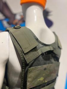 เสื้อกั๊กยุทธวิธี MOLLE ลายพราง ไนลอน อุปกรณ์กลางแจ้ง พร้อมกระเป๋าหลายช่องและสายรัดปรับได้ ทรงปกติ ป้องกันการบาดเจ็บ - Product Image 4