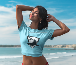 Camisetas de Verano para Mujer, Corte Ajustado, 100% Algodón, Estilo Retro, Lavado Ácido, Tejido de Punto, Logotipo Personalizado, Venta al Por Mayor - Product Image 4
