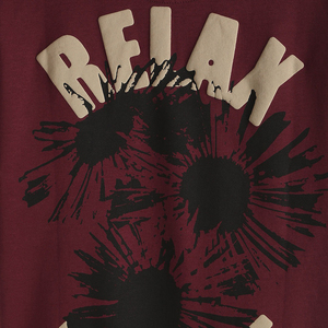 T-shirt homme surdimensionné 100% coton, broderie et impression en relief du logo personnalisé sur le devant, vente en gros - Product Image 5