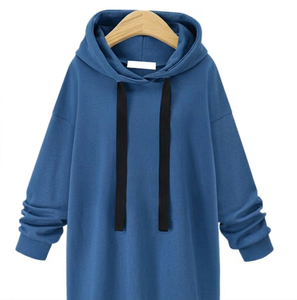 Sudadera con Capucha Personalizada Ostriya Intl para Mujer, de Alta Calidad, Transpirable, de Secado Rápido, Antiarrugas, de Forro Polar para Invierno, de Poliéster/Algodón, Talla Grande - Product Image 2