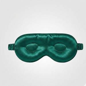 Antifaz de Seda 3D de Moda al por Mayor con Logotipo Personalizado, 22 Momme, para Dormir, Doble Cara, Cuatro Estaciones, para Avión - Product Image 3