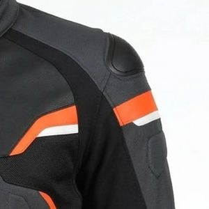 <b>Motorcycle</b> Racing Leather Road Protection <b>Summer</b> Breathable Printed Customizable Unisex Full Sleeve Motorbike <b>Jackets</b> Needle - Product Image 4