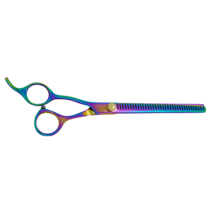 Ciseaux de coiffure professionnels en acier haute teneur en carbone pour la coupe et l'éclaircissement des cheveux - Product Image 3