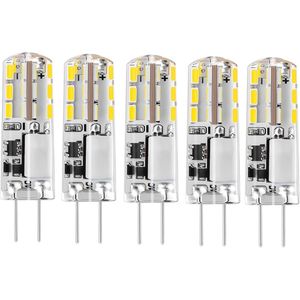 Lampadina LED G4 T3 JC con attacco Bi-Pin 12V AC/DC 1.24W 93LM 6000K Bianco Freddo Senza Sfarfallio a Risparmio Energetico con Durata di 30.000 Ore - Product Image 1