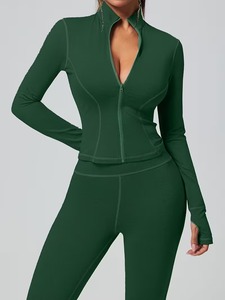 Women Summer Slim-Fit Yoga Jumpsuit Circular Knit Minimalist Bra Tummy Flattening Breathable Lightweight Eco-Friendly Yoga - Product Image 5