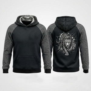 Boxy Hoodies for Women's Hoodies Women's man Hoodies <b>Drop</b> Shoulder Blank Hoodie Premium Quality Streetwear Apparel - Product Image 4