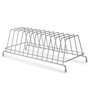 Support de rangement en métal pour assiettes, bols et planches à découper - Product Image 2