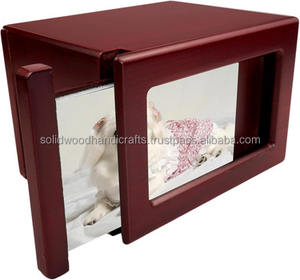 Cadre photo pour animaux de compagnie, urnes en bois faites à la main, urnes commémoratives pour crémation, de haute qualité - Product Image 3