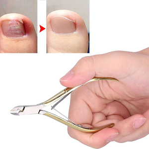 Cortauñas profesional de 9 piezas para el cuidado de los pies, uso en salón, para cortar uñas gruesas y tratamiento de uñas encarnadas, de acero inoxidable. - Product Image 6