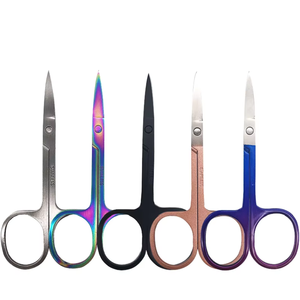 Meilleures Ciseaux à Cuticules Professionnels Incurvés en Acier Inoxydable de Haute Qualité pour Manucure, Sourcils et Poils du Nez - Product Image 1