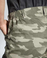 Pantalones de Camuflaje para Hombre, Pantalones Cargo Retro con Múltiples Bolsillos, Pierna Holgada, Resistentes al Desgaste, Estilo Fuerzas Especiales