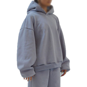 Nouveau sweat à capuche oversize pour femme avec logo personnalisé, épaules tombantes, manches longues, impression sérigraphique, collection automne-hiver - Product Image 1