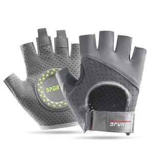 Spring/Summer <b>Half</b> Finger Gloves, Non <b>Slip</b> and Breathable, Riding, Shock Absorption, Fitness, Outdoor <b>Half</b> Finger Gloves#RG-49 - Product Image 4