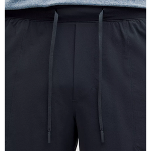 Shorts de compression décontractés pour hommes, séchage rapide, respirants, avec logo frontal, en polyester/coton, taille élastique, poche zippée, tricotés - Product Image 6