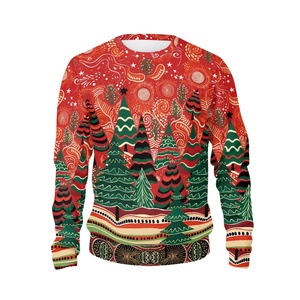 Unisex Merry Christmas <b>Raglan</b> <b>Sleeve</b> <b>Long</b> <b>Sleeve</b> Color Block Front Logo Eco-Friendly Breathable <b>T</b>-<b>Shirt</b> - Product Image 4