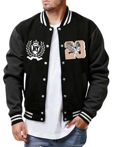 Chaqueta Varsity Premium de Alta Calidad, Ecológica, Transpirable, Estilo Vintage, Unisex, para Invierno 2026 - Product Image 1