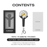 G-DRAGON OFFICIAL LIGHT STICK K-Pop Livre électronique CD Coréen en plastique et papier Tous âges Modèle BW-123 Pop