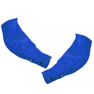 Manchons de protection pour les bras en cuir de vachette pleine fleur haute performance, résistants à la chaleur et aux étincelles, pour la construction - Product Image 5