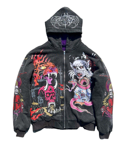 Sudadera con Capucha DTF Personalizada, Corte Regular Premium, Felpa Gruesa, 100% Algodón, Antiarrugas, Estilo Urbano, con Bolsillo, Transferencia DTF de Alta Calidad - Product Image 5
