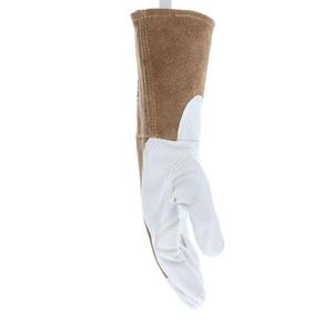 Guantes de Soldadura de Piel de Cabra y Vacuno de Primera Calidad, Reforzados con Soldadura TIG, Resistentes al Fuego, de Alta Resistencia, Suaves y Cómodos - Product Image 5