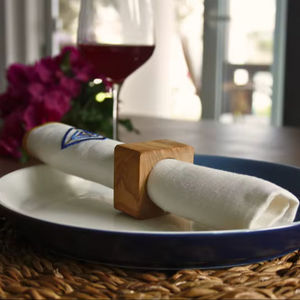 Anillos de Servilleta Modernos Ecológicos de Resina, Decoración de Mesa de Mimbre, Artesanía MS, Tamaño Personalizado para una Experiencia Gastronómica Elegante y con Estilo - Product Image 1