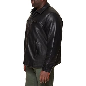 Nouvelle veste en cuir pour homme, automne, sur mesure, haute qualité, noire, pour garçon et homme - Product Image 3