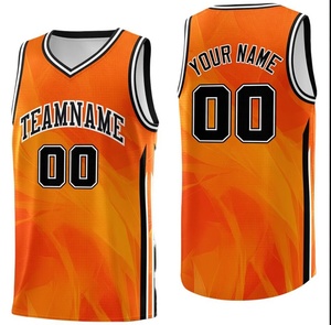 Camiseta de Baloncesto Roja Personalizada, Cuello en V, Sin Mangas, Sublimada, Uniforme de Malla, Nombre del Equipo, Número 00, Unisex, Adulto, Ropa Deportiva Transpirable - Product Image 3