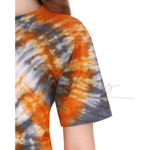 Camiseta Tie-Dye para Mujer, Nueva Llegada 2026, Camiseta con Logotipo Personalizado para Mujer, Camiseta Tie-Dye al por Mayor, 100% Algodón - Product Image 6