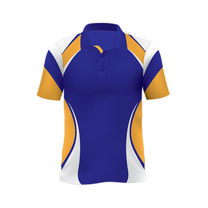 Polo en microfibre pour homme, prix de gros, nouveau design, sublimation intégrale personnalisée, fabriqué par HAIDIIII SPORTS 2027 - Product Image 3