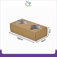 Fabricant et exportateur indien de boîtes en papier kraft duplex rectangulaires écologiques et jetables pour 2 tasses