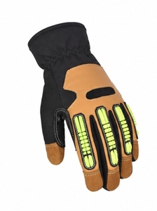 Guantes de Trabajo Resistentes a Impactos MUBASHAR PRO GRIP INTERNATIONAL MRG-IRG-015, Diseño Ergonómico Moderno, Palma de Nitrilo - Product Image 3