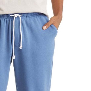 Wholesale Cheap Price Custom Logo Screen Printed Acid High Street Casual Canvas Gym Jogger Pants Unisex 100% Cotton Eco-Friendly - Product Image 1
